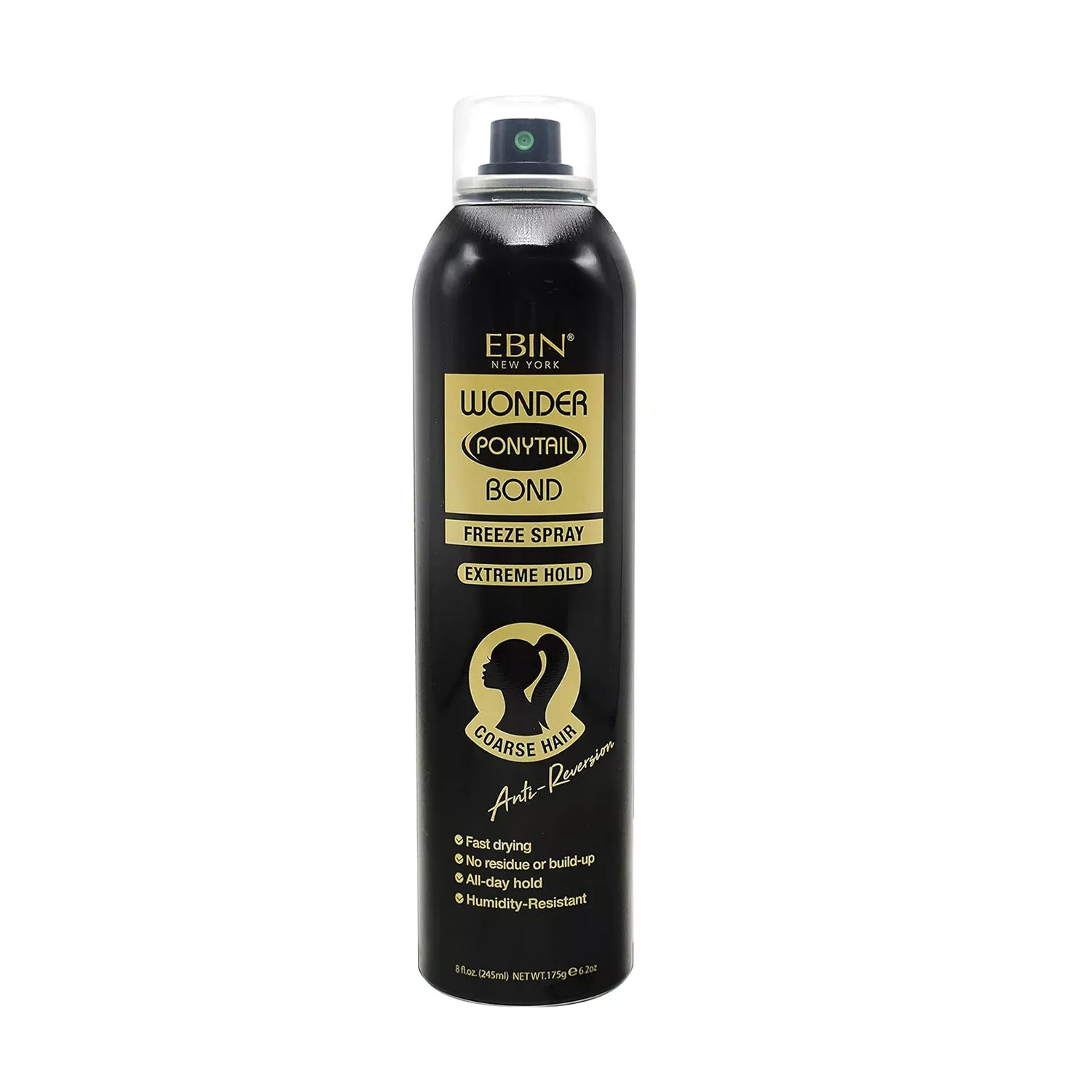 Ebin New York Wonder Ponytail Bond Freeze Spray 8oz/ 245ml