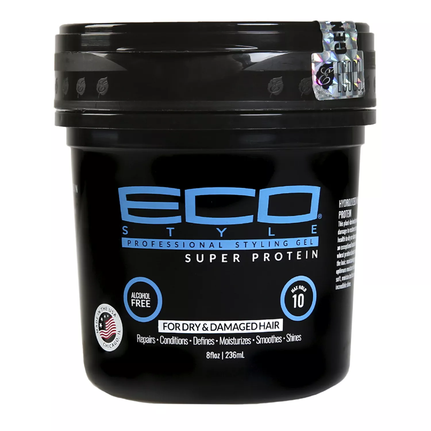 ECO Style Super Protein Gel 8oz Max Hold 10