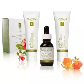 Eminence Arctic Berry Peel & Peptide Illuminating System - 3 pieces