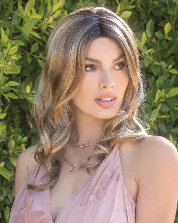 Ensley TP Lace Front & Monofilament Part Synthetic Wiglet by Orchid