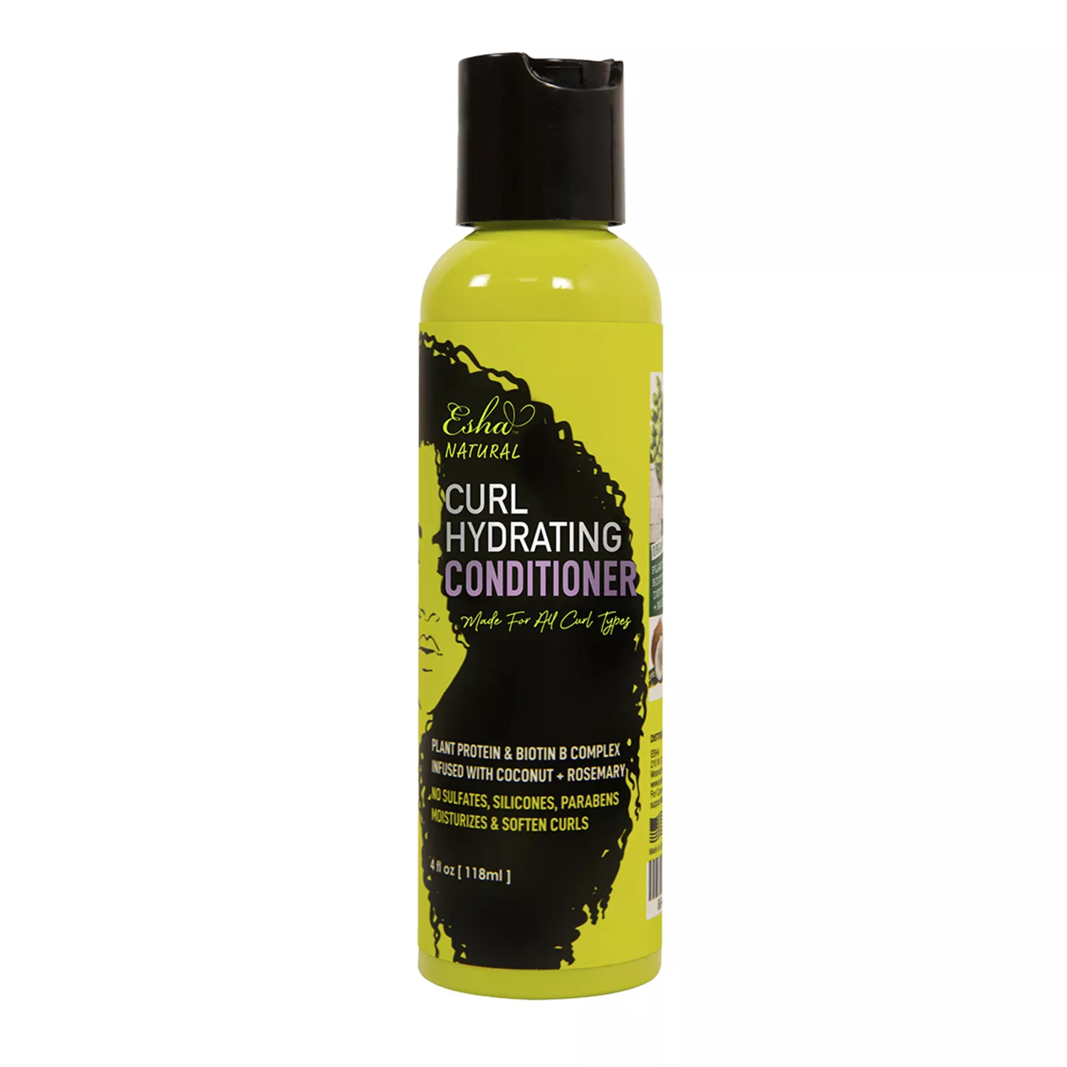 Esha Natural Curl Hydrating Conditioner Coconut & Rosemary 4oz