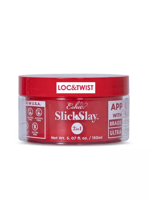 Esha Slick N Slay Loc & Twist + Edge Gel (Apple Scent)