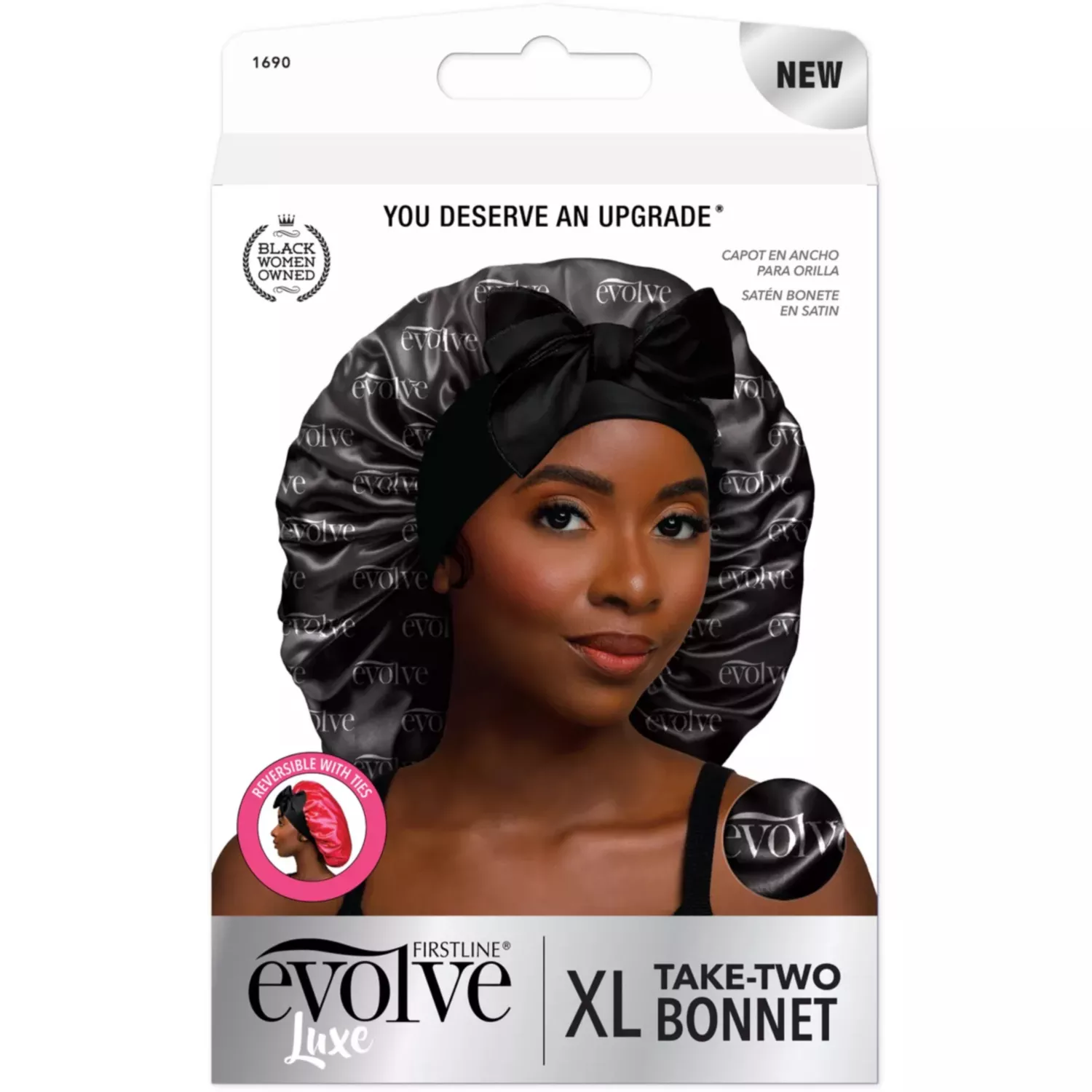 Evolve Luxe Take Two Satin Bonnet XL