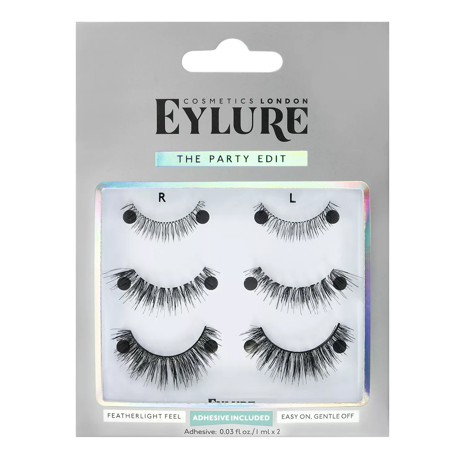 Eylure London The Party Edit Eyelashes 3 Pairs