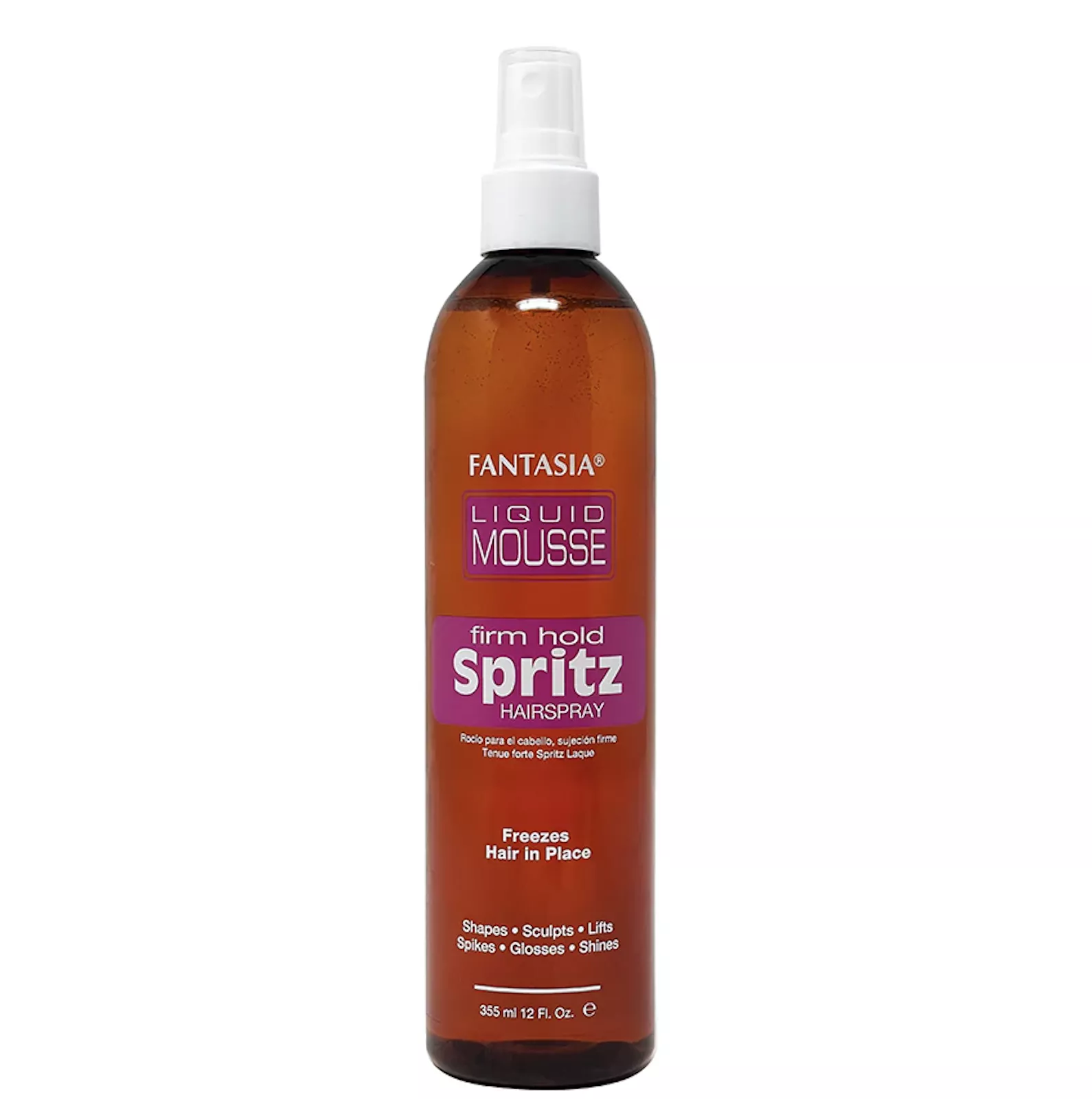 Fantasia Liquid Mousse Firm Hold Spritz Hairspray 12oz