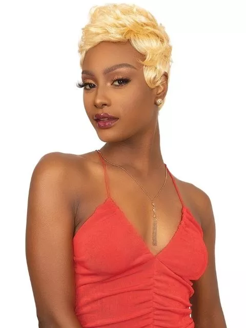 Femi Collection 100% Human Hair Edge Topper SHORT STRAIGHT *MEGA SALE