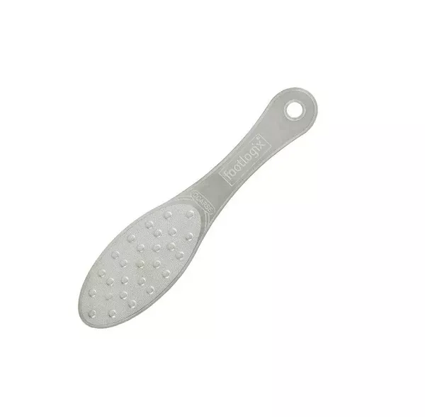 FOOTLOGIX PROFESSIONAL DOUBLE-SIDED STAINLESS STEEL FILE COARSE/FINE GRIT