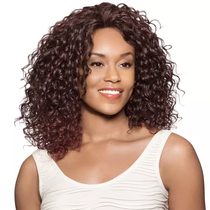 Foxy Lady Human Hair Blend 4x4 Lace Front Wig - KEIRA