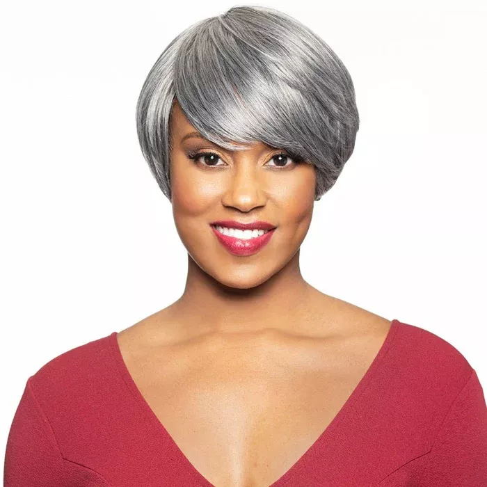 Foxy Silver Full Wig - BRENDA