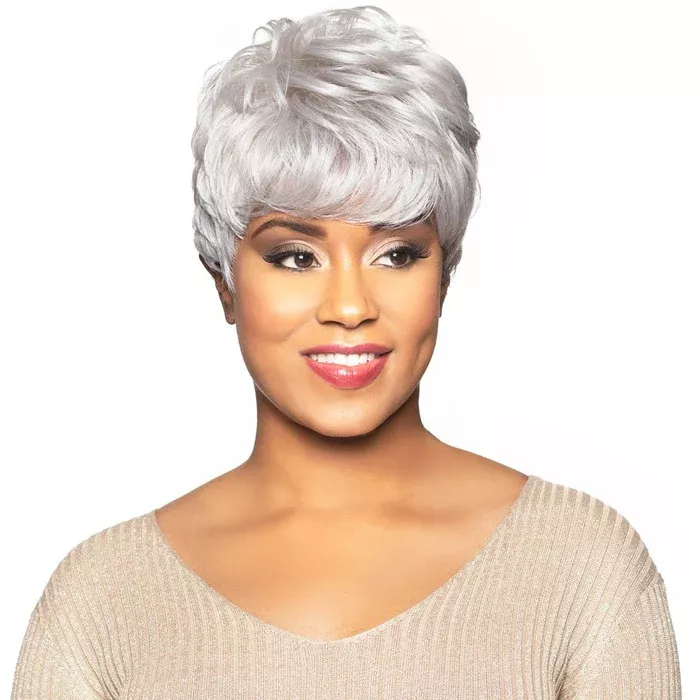 Foxy Silver Full Wig - CELIA