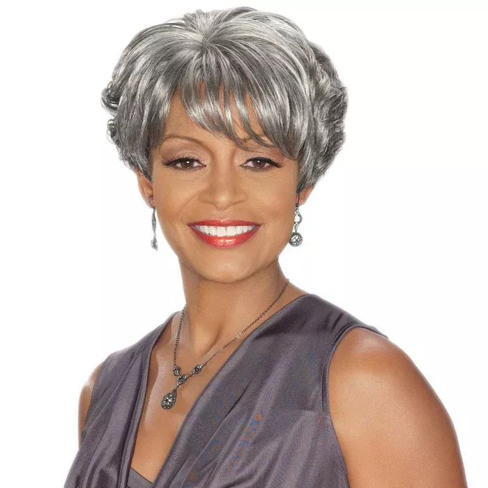Foxy Silver Full Wig - CHARLOTTE