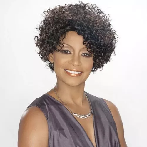 Foxy Silver Human Hair Full Wig - DAPHNE