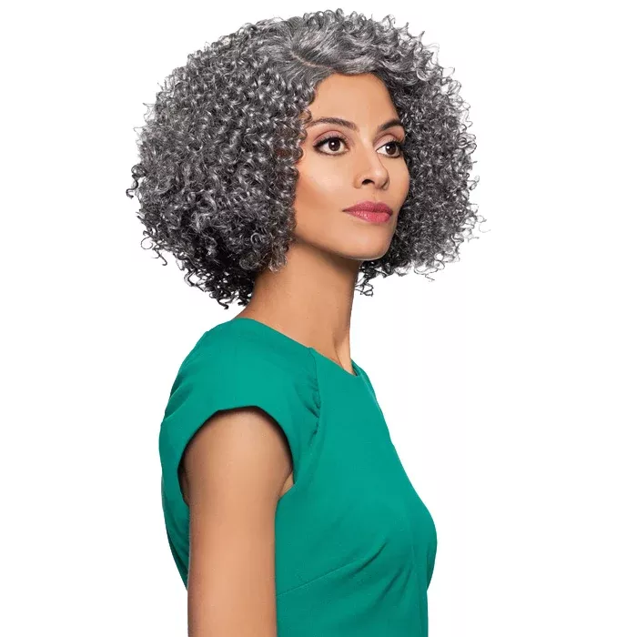 Foxy Silver Salt N Pepper J-Part Lace Front Wig - ALLISON
