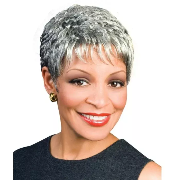 Foxy Silver Wig NAOMI