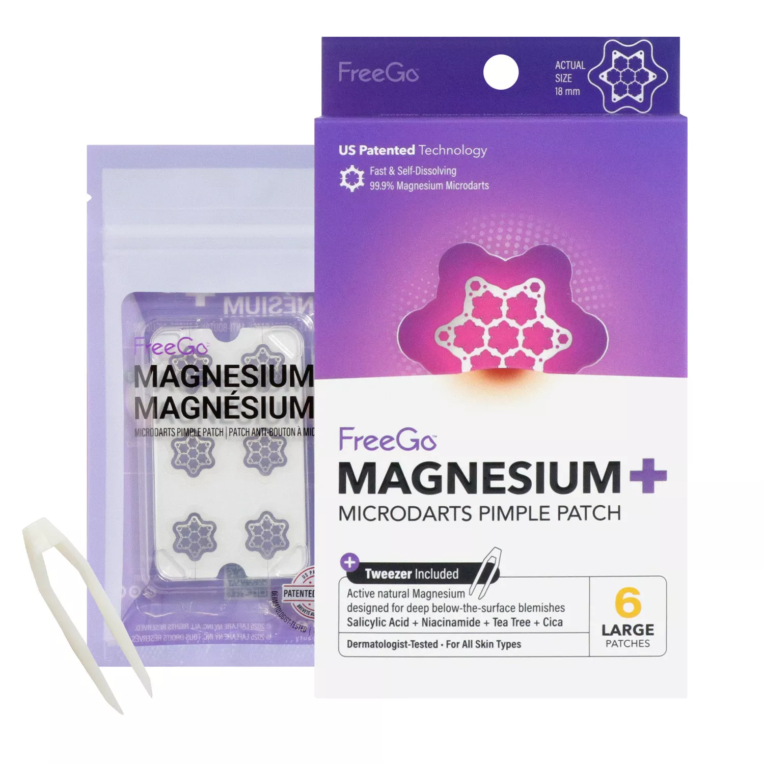 Freego Magnesium Microdarts Pimple Patch