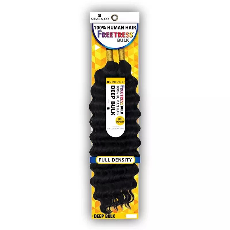 Freetress 100% Human Hair Braid - DEEP BULK 14