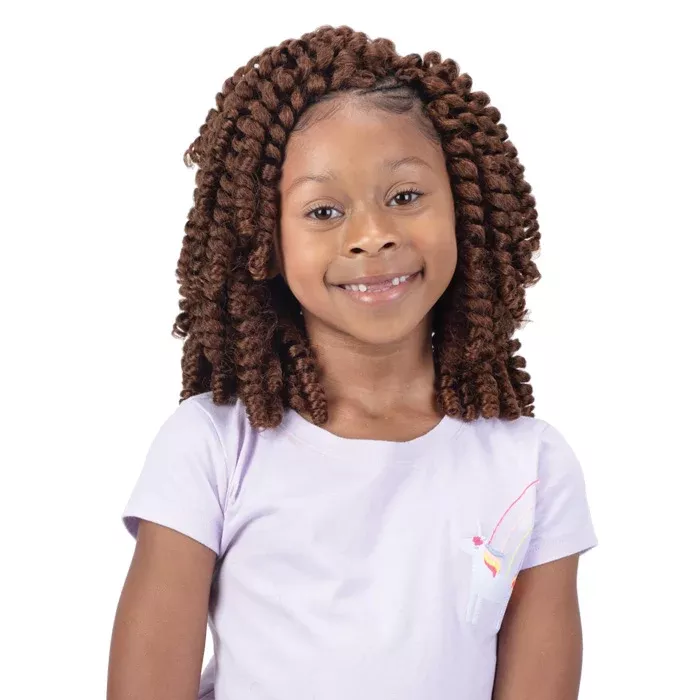 Freetress 3X Kids Braid - BOUNCY WAND CURL 6"