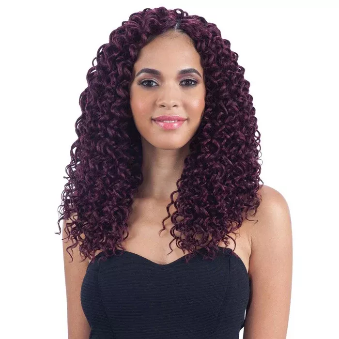 Freetress Braid Crochet Braid BEACH CURL 12"-18"
