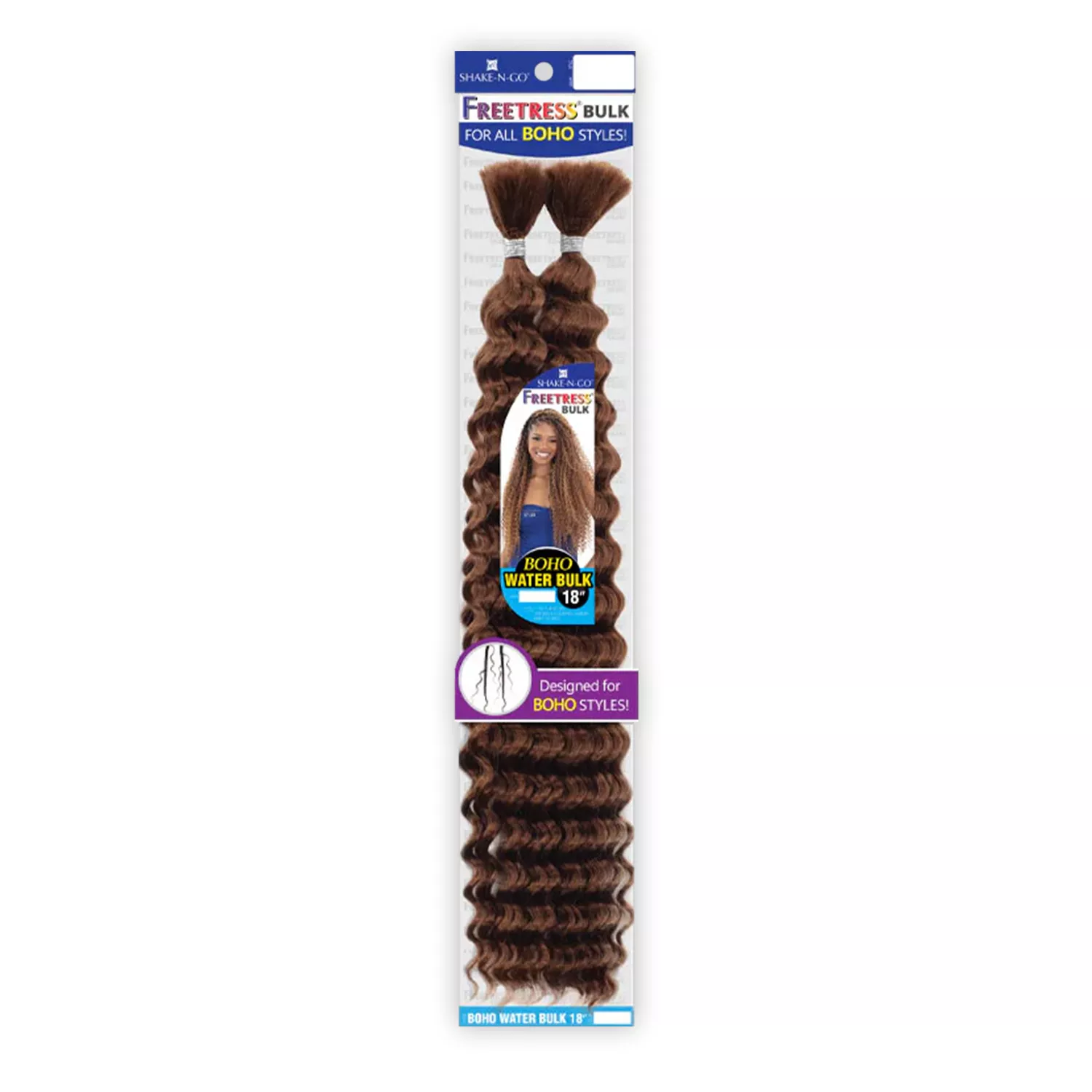 FreeTress Braids Boho Water Bulk (18"-22")