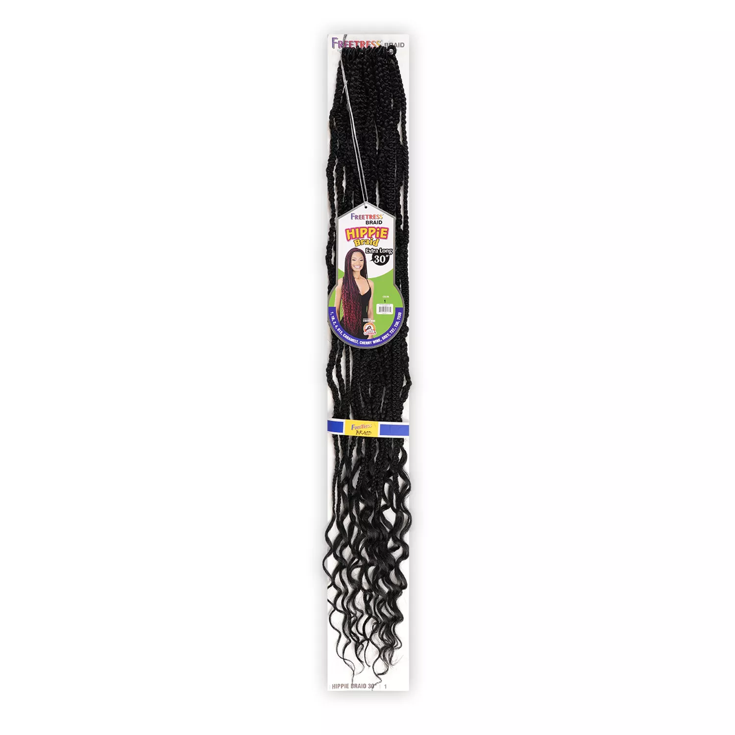 FreeTress Crochet Braids Pre-Looped Hippie Braid 30"