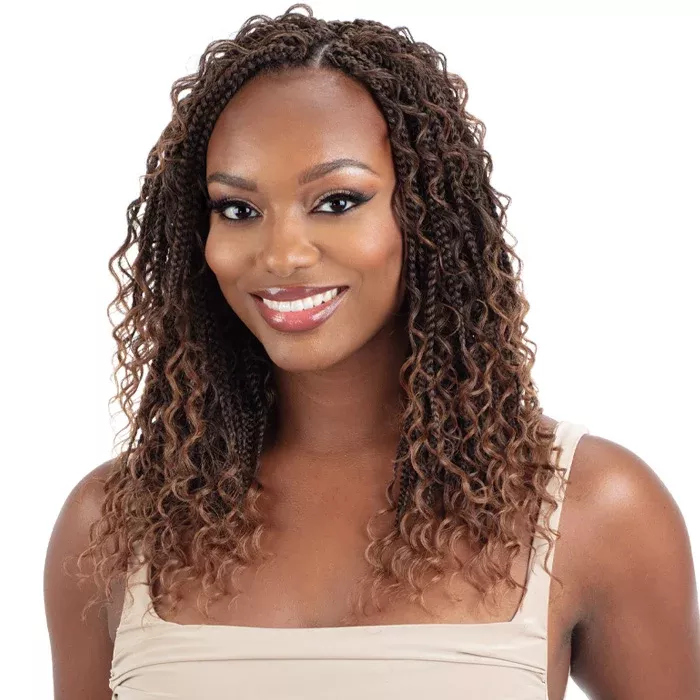 Freetress Crochet Pre-Looped Braid - 3X REBEL BOHO BRAID 12"