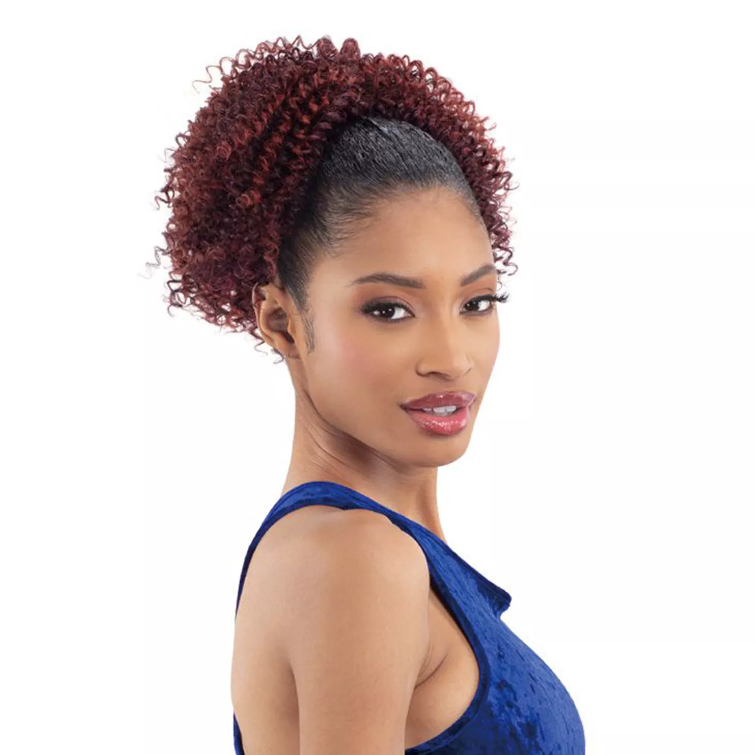 FreeTress Equal Drawstring Ponytail Crown Updo