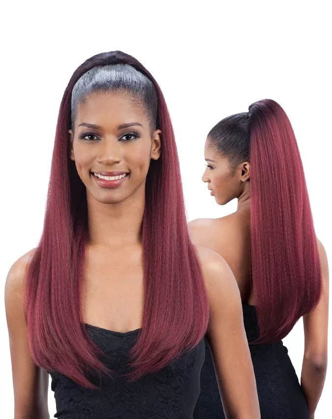 Freetress Equal Drawstring Ponytail YAKY BOUNCE 30 Inch
