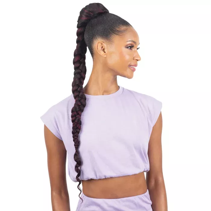 Freetress Equal Goddess Box Drawstring Ponytail - JUMBO BRAID GODDESS PONYTAIL 30"