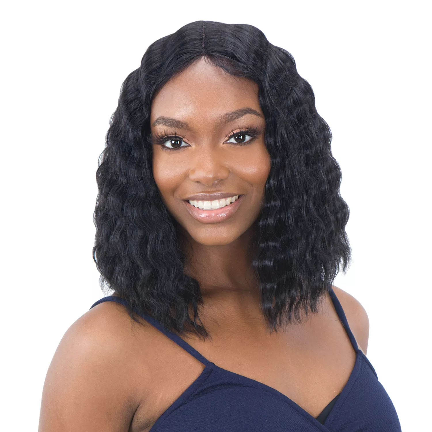 FreeTress Equal Lace Front Wig 5" Lace Part Deep Waver 001
