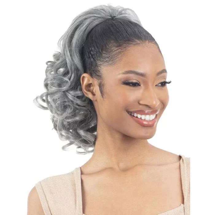 Freetress Equal Lite Drawstring Ponytail - SPARKLE CURL 12"