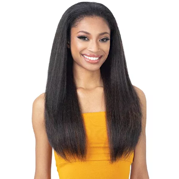 Freetress Equal Natural Me Synthetic Drawstring Fullcap - NATURAL PRESSED YAKY