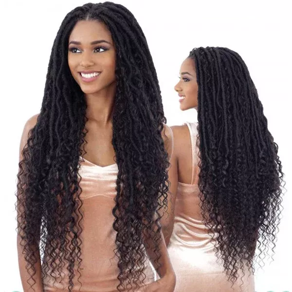 Freetress Equal Synthetic Hand Tied Lace Part Wig - MERMAID LOC