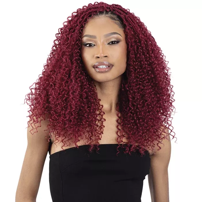 Freetress Human Hair Blend Pre-Stretched Braids - 2X BOHO WATER BULK 14"