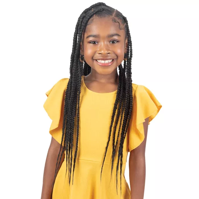 Freetress for Kids Braid- 3X PRE-STRETCHED BRAID 14"