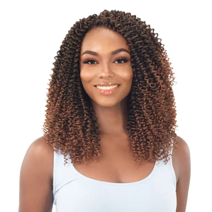 Freetress Pre-Looped Crochet Braid - 3X URBAN TWIRL CURL 10"