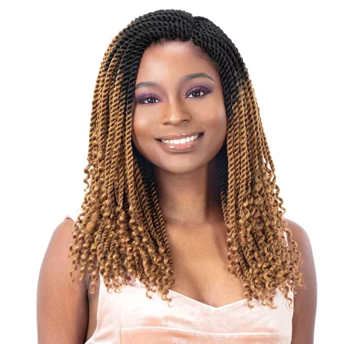 Freetress Pre Looped Crochet Braid - GORGEOUS TWIST 12"- 18"
