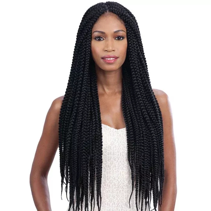 Freetress Pre-Looped Crochet Braid - LONG LARGE BOX BRAID