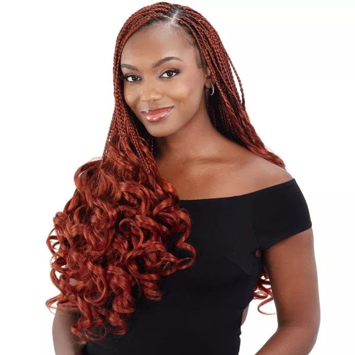 Freetress Pre-Stretched Crochet Braid - 4X FRENCH CURL BRAID 18"