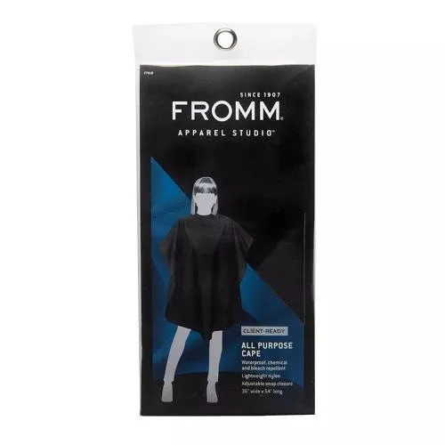Fromm Apparel Studio Hairstyling Cape Black 45