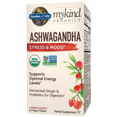 Garden of Life mykind Organics Ashwagandha Stress & Mood