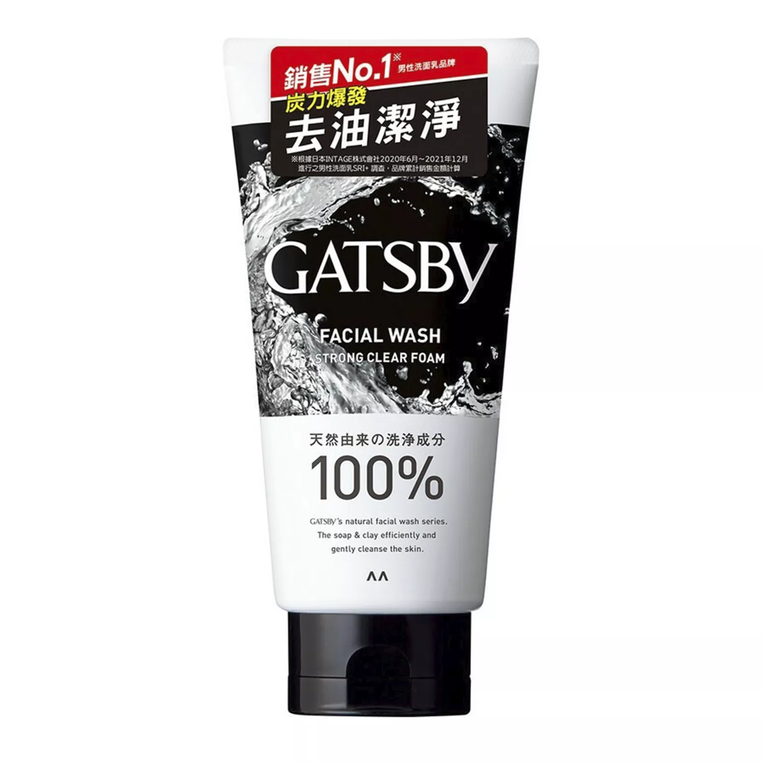 Gatsby Facial Wash Foam For Men 4.5oz/130g