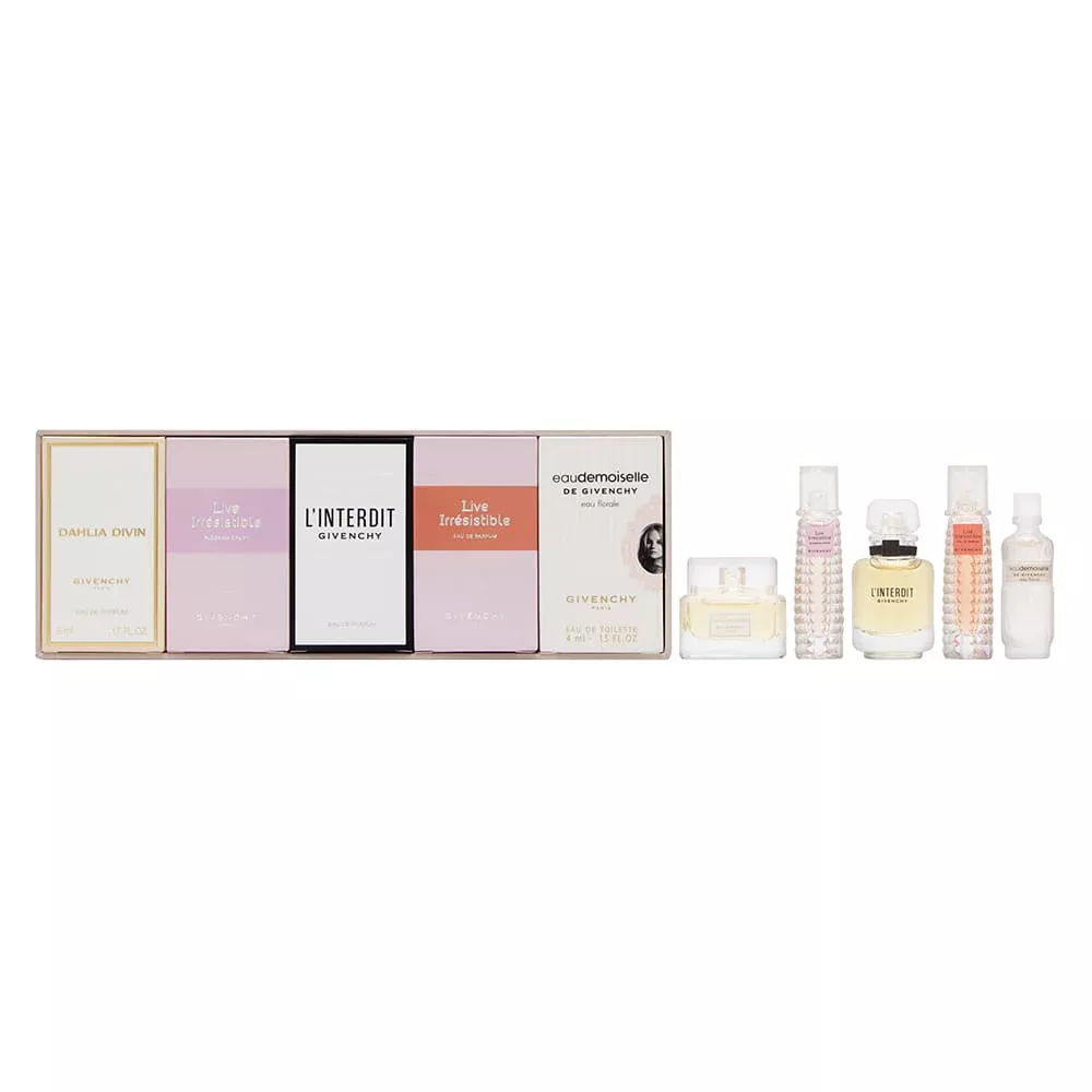 Givenchy for Women 5 Piece Miniature Set