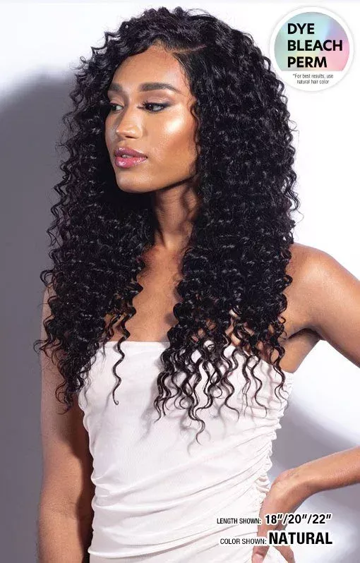 GLOSSY - DEEP WAVE - 100% Virgin Remy Hair