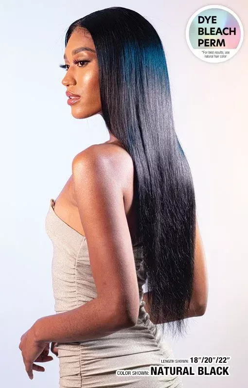 GLOSSY – STRAIGHT – 100% Virgin Remy Hair