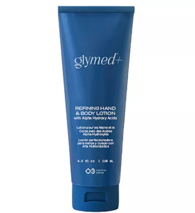 GlyMed Plus Refining Hand & Body Lotion with Alpha Hydroxy Acids- 4 oz