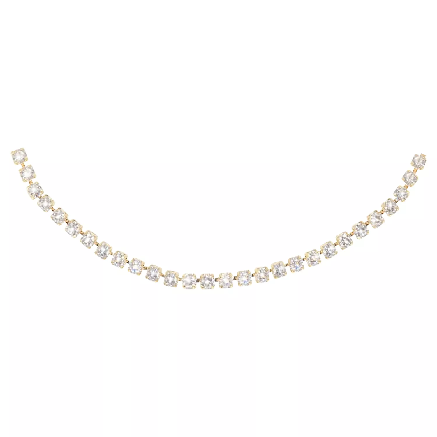 GNS Cubic Zirconia Line Bracelet