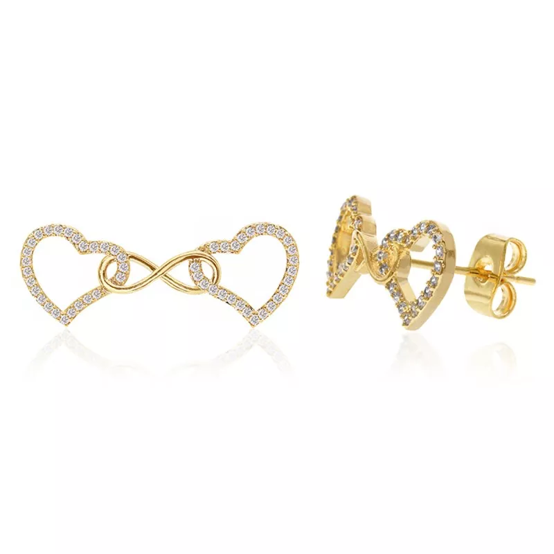 GNS CUBIC ZIRCONIA MICRO PAVE EARRING - CG151