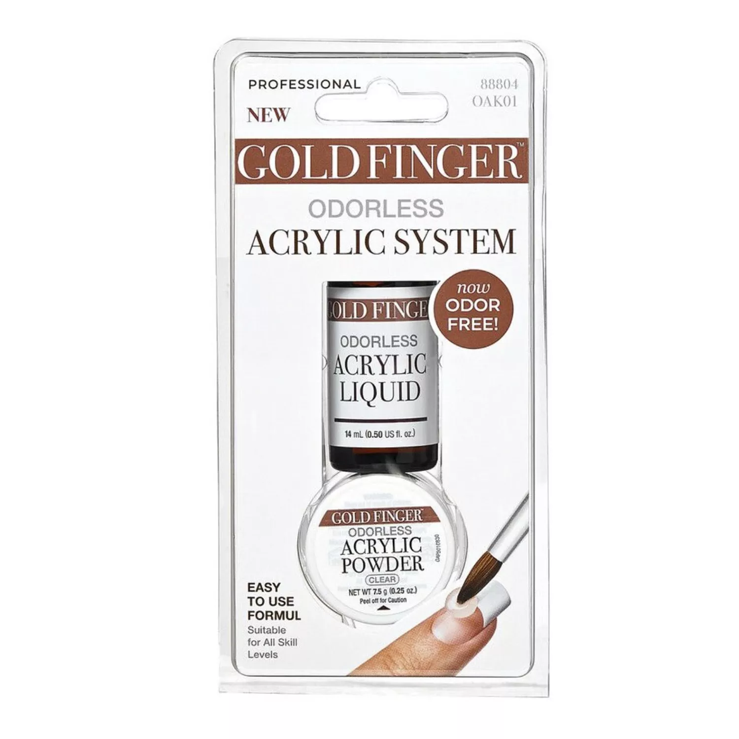 Gold Finger Odorless Acrylic System Kit