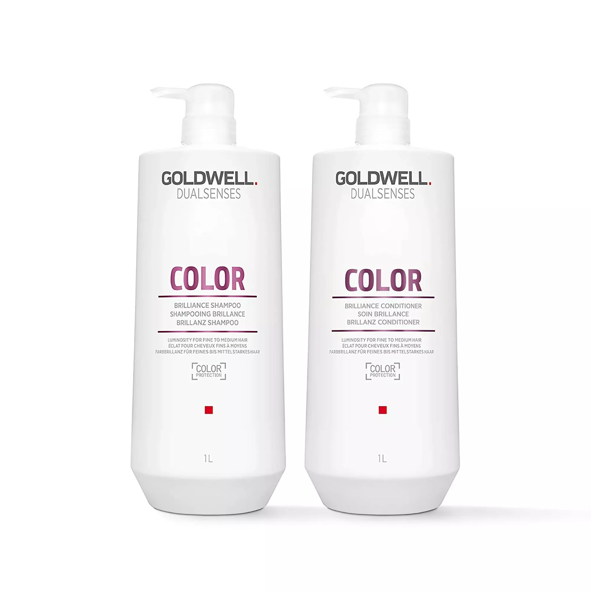 Goldwell Color Brilliance Shampoo & Conditioner Liter