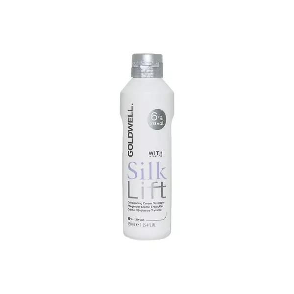 GOLDWELL SILKLIFT DEVELOPER CONDITION CREAM 20 VOLUME LOTION 6%